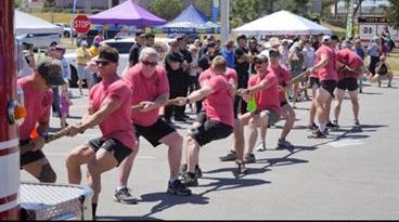 Fire Truck pull 2024 Group pic Pull 4